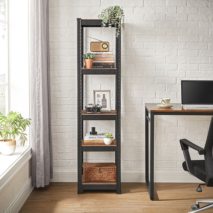 5-Tier Steel Shelving Unit,bookshelf 37 x 37 x 150 cm - image 16