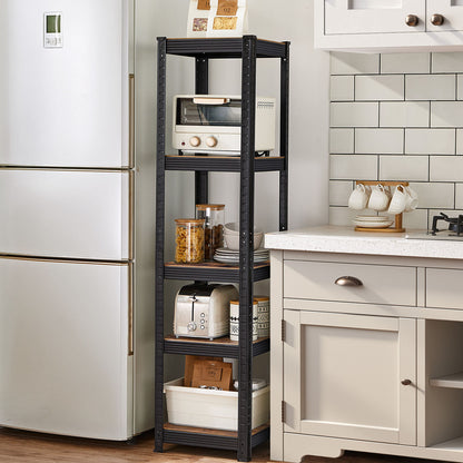 5-Tier Steel Shelving Unit,bookshelf 37 x 37 x 150 cm - image 17