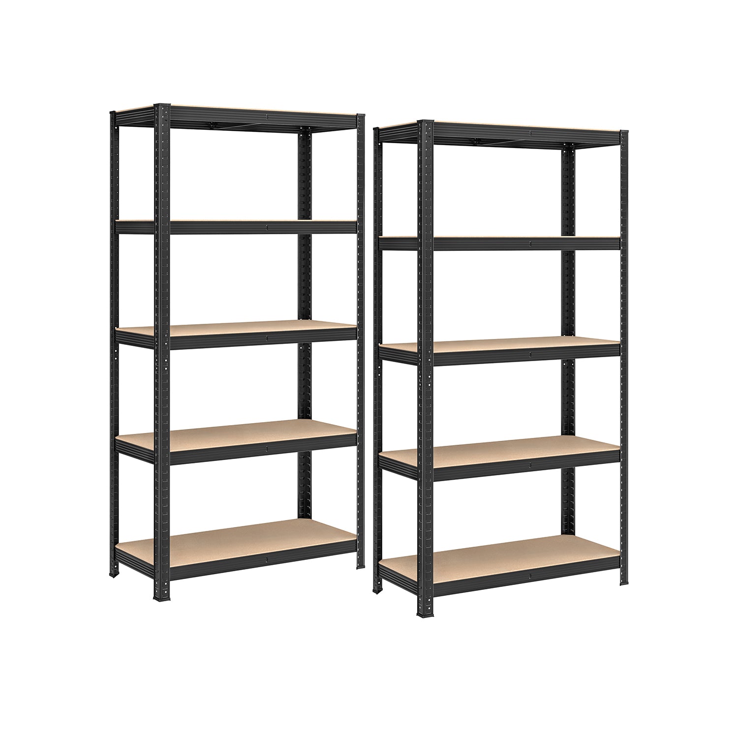 Set of 2 Silver Garage Shelving - image 78