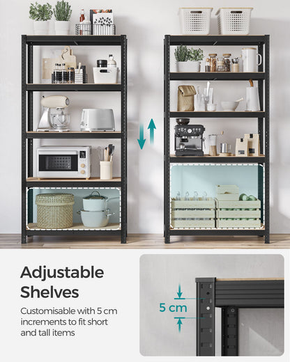 Set of 2 Silver Garage Shelving - image 81