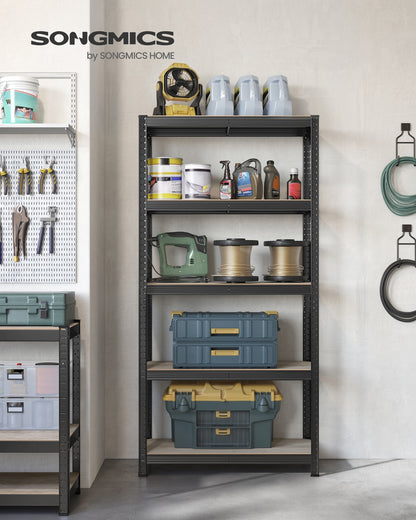 Set of 2 Silver Garage Shelving - image 22