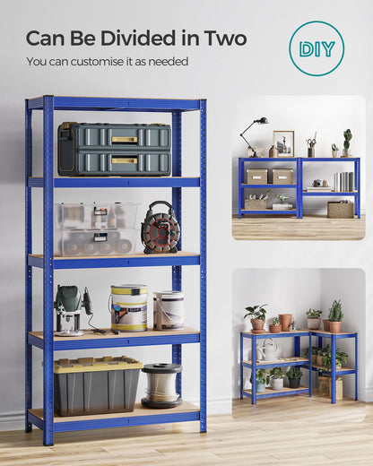 Set of 2 Silver Garage Shelving - image 74