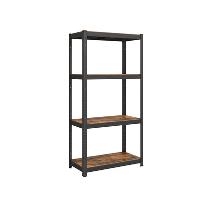 4-Tier Shelving Unit with 520 kg Capacity Black - image 11