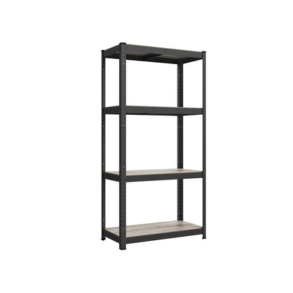 4-Tier Shelving Unit with 520 kg Capacity Black - image 22