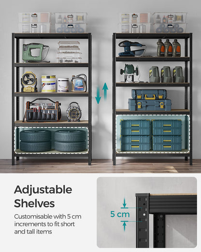 Set of 2 Silver Garage Shelving - image 100
