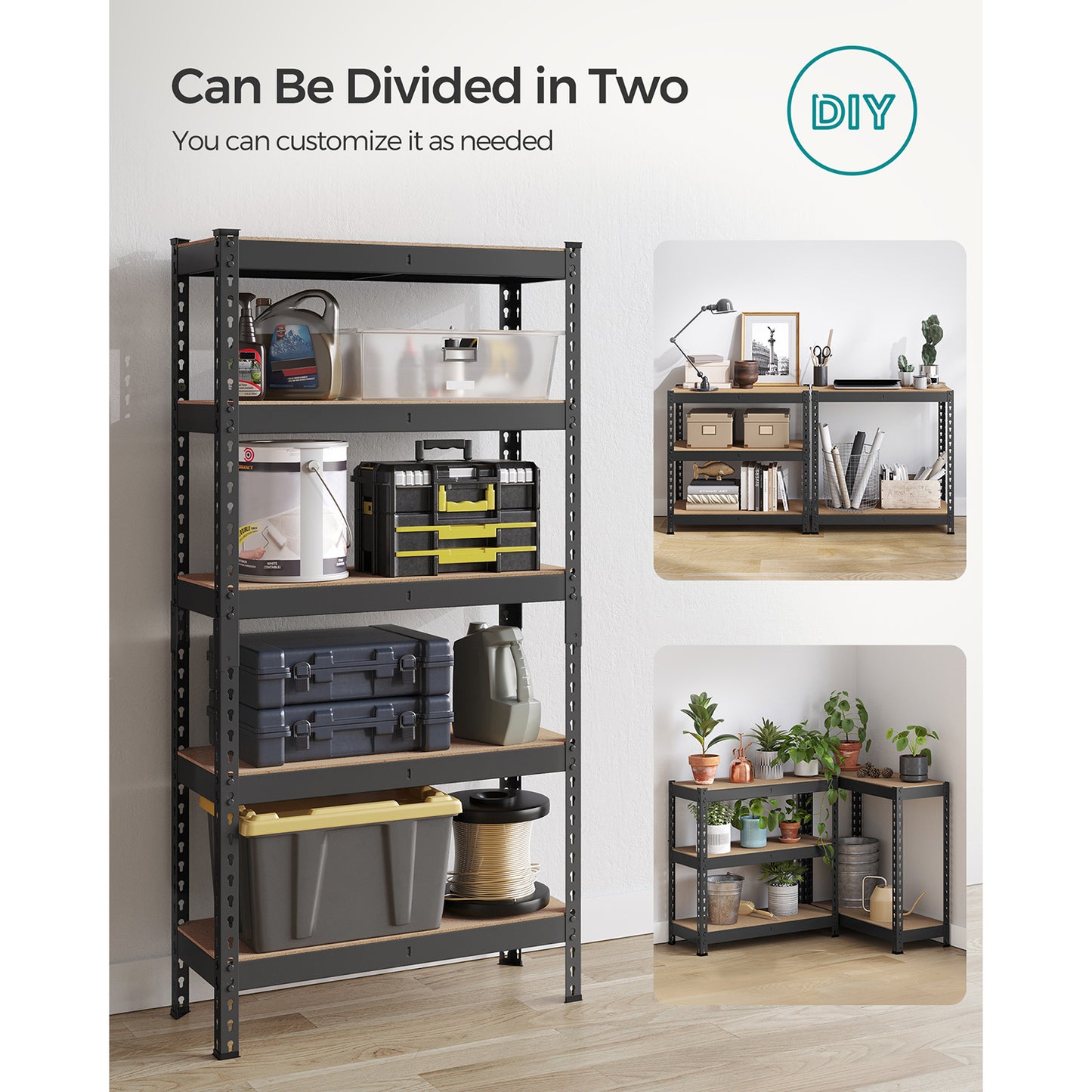 5-Tier Garage Storage Shelf - HWLEXTRA 