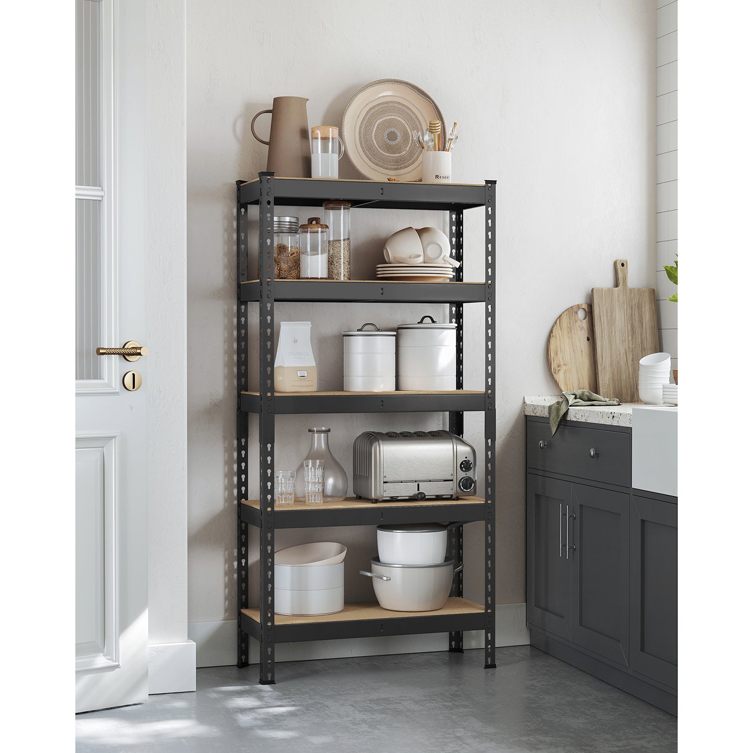 5-Tier Garage Storage Shelf - HWLEXTRA 