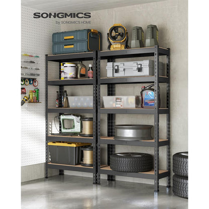 5-Tier Storage Shelves Set of 2