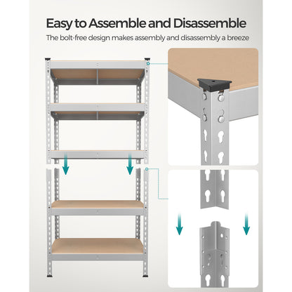 5-Tier Garage Storage Shelf - HWLEXTRA 