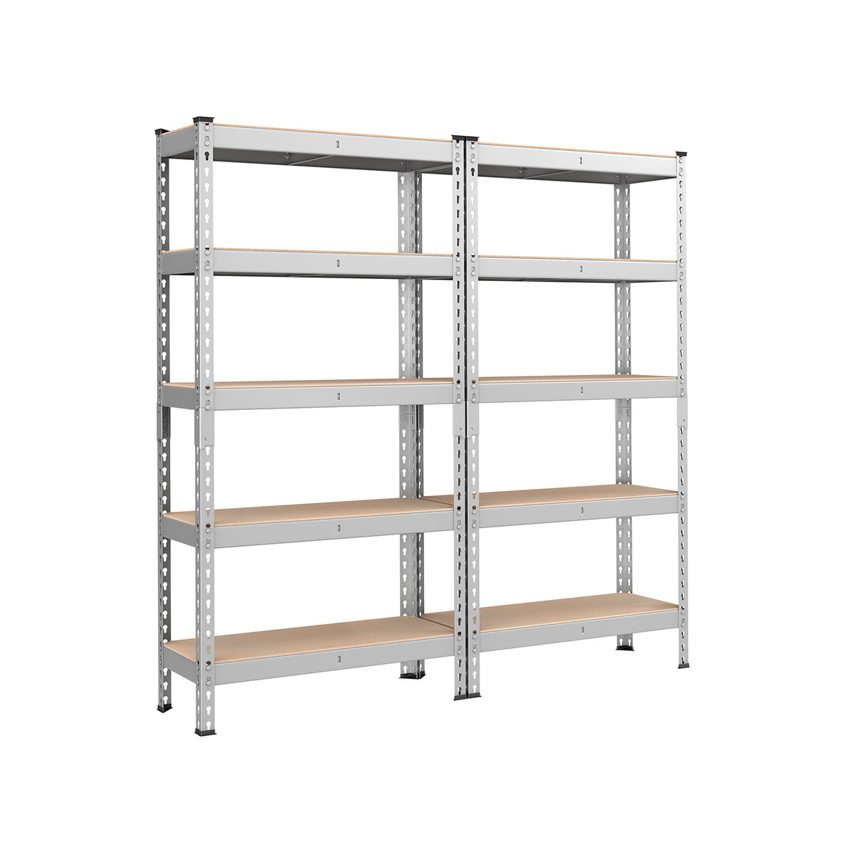 5-Tier Storage Shelves Set of 2