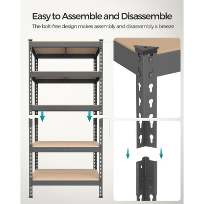 5-Tier Garage Storage Shelf - HWLEXTRA 