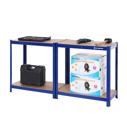 Set of 2 Silver Garage Shelving - image 64