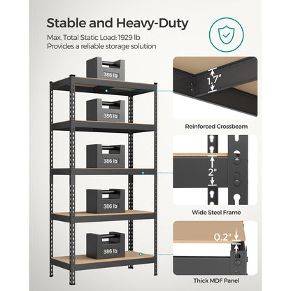 5-Tier Garage Storage Shelf