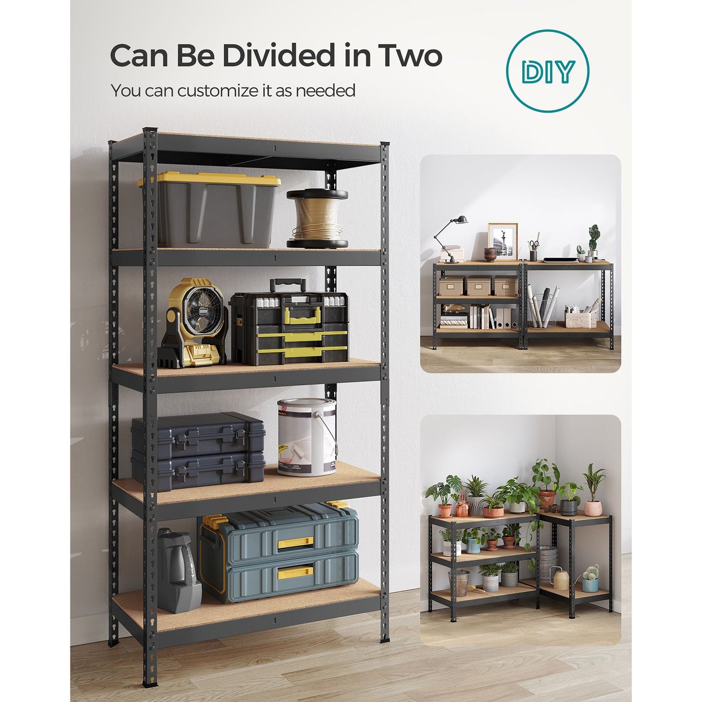 5-Tier Garage Storage Shelf