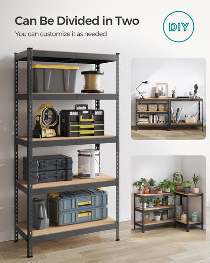 5-Tier Storage Shelves Set of 2
