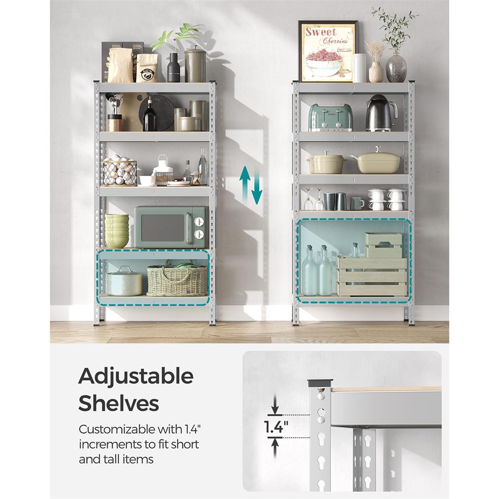 5-Tier Garage Storage Shelf