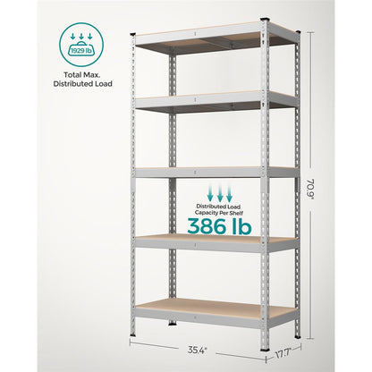 5-Tier Garage Storage Shelf