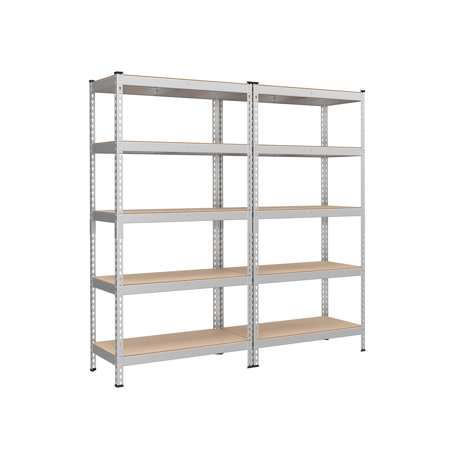 5-Tier Storage Shelves Set of 2
