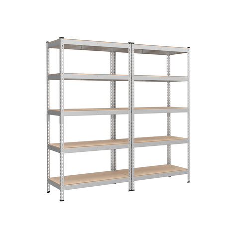 5-Tier Storage Shelves Set of 2