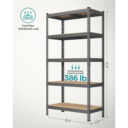 5-Tier Garage Storage Shelf
