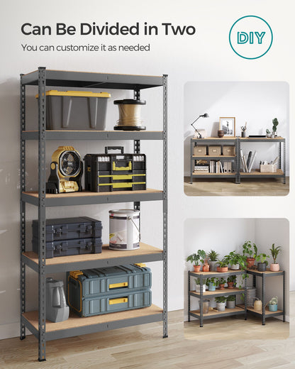 5-Tier Storage Shelves Set of 2