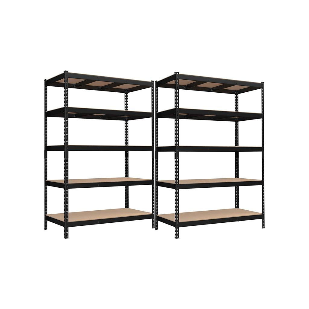 5-Tier Storage Shelves Set of 2