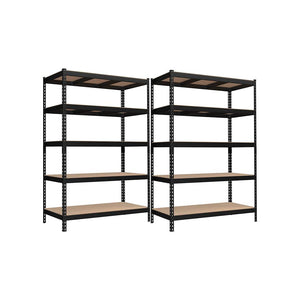 5-Tier Storage Shelves Set of 2