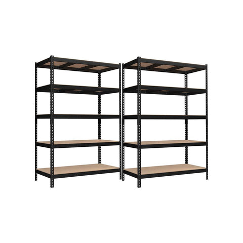 5-Tier Storage Shelves Set of 2