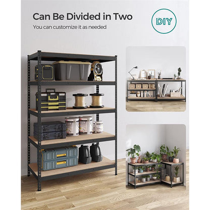 5-Tier Storage Shelves Set of 2