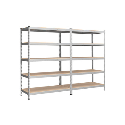 5-Tier Storage Shelves Set of 2