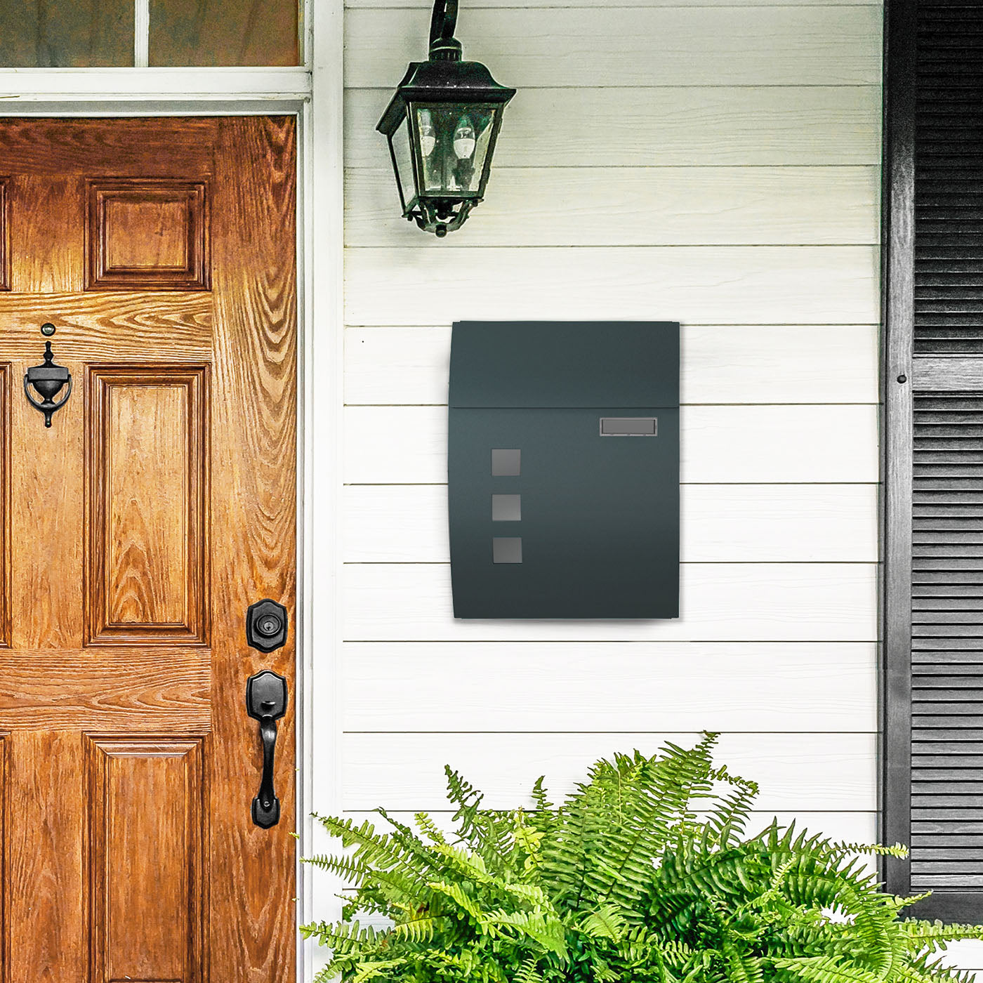 Wall-Mounted Lockable Mailbox with View Window - image 3