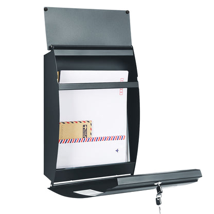 Wall-Mounted Lockable Mailbox with View Window - image 6