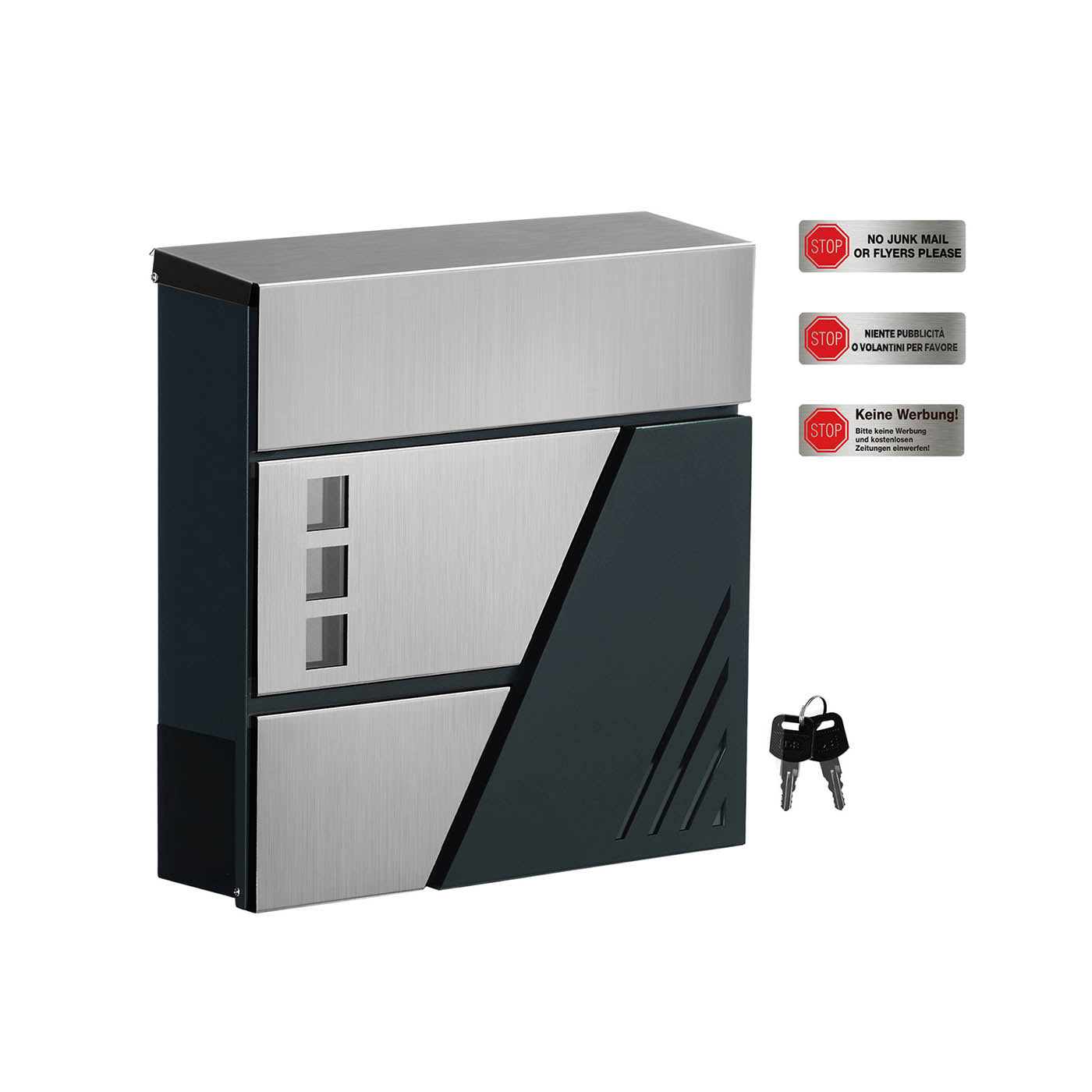 Large Locking Mailbox for Wall - image 2