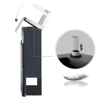 Large Locking Mailbox for Wall - image 10