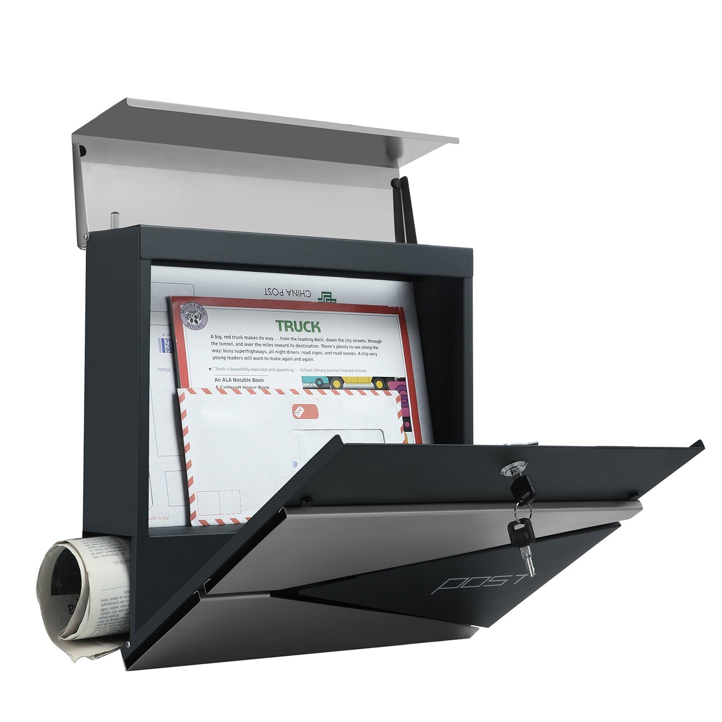 Lockable Mailbox for Wall - image 13