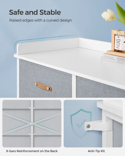 Water-Resistant Kids Dresser with 6 Drawers