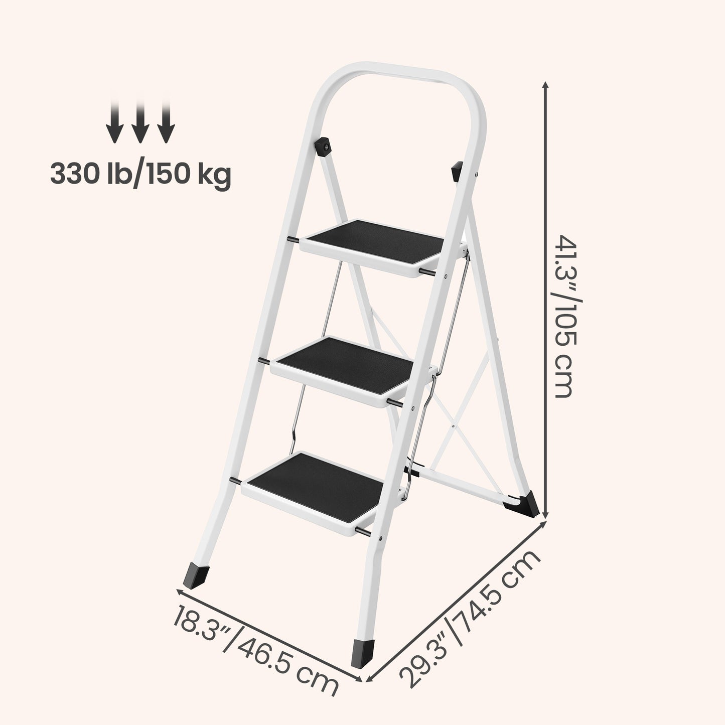 3 Step Ladder - image 3