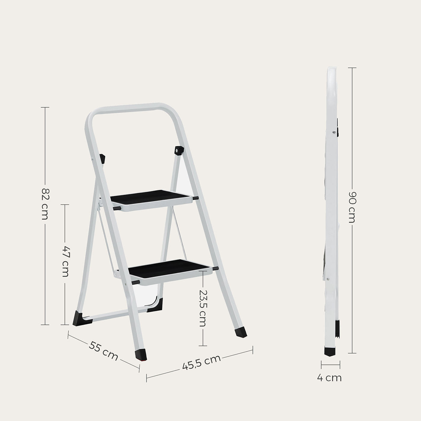 Portable 2 Step Ladder - image 8