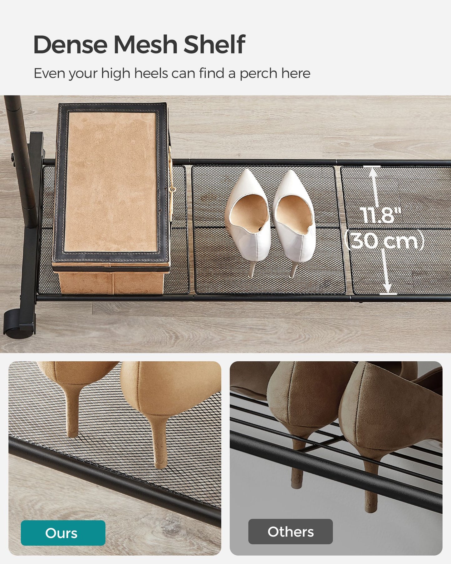 Double-Rod Garment Rack
