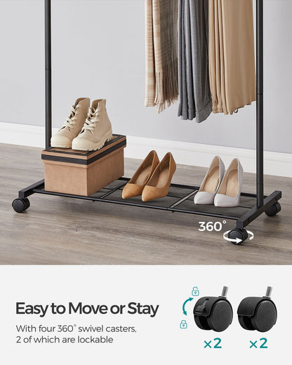 Double-Rod Garment Rack