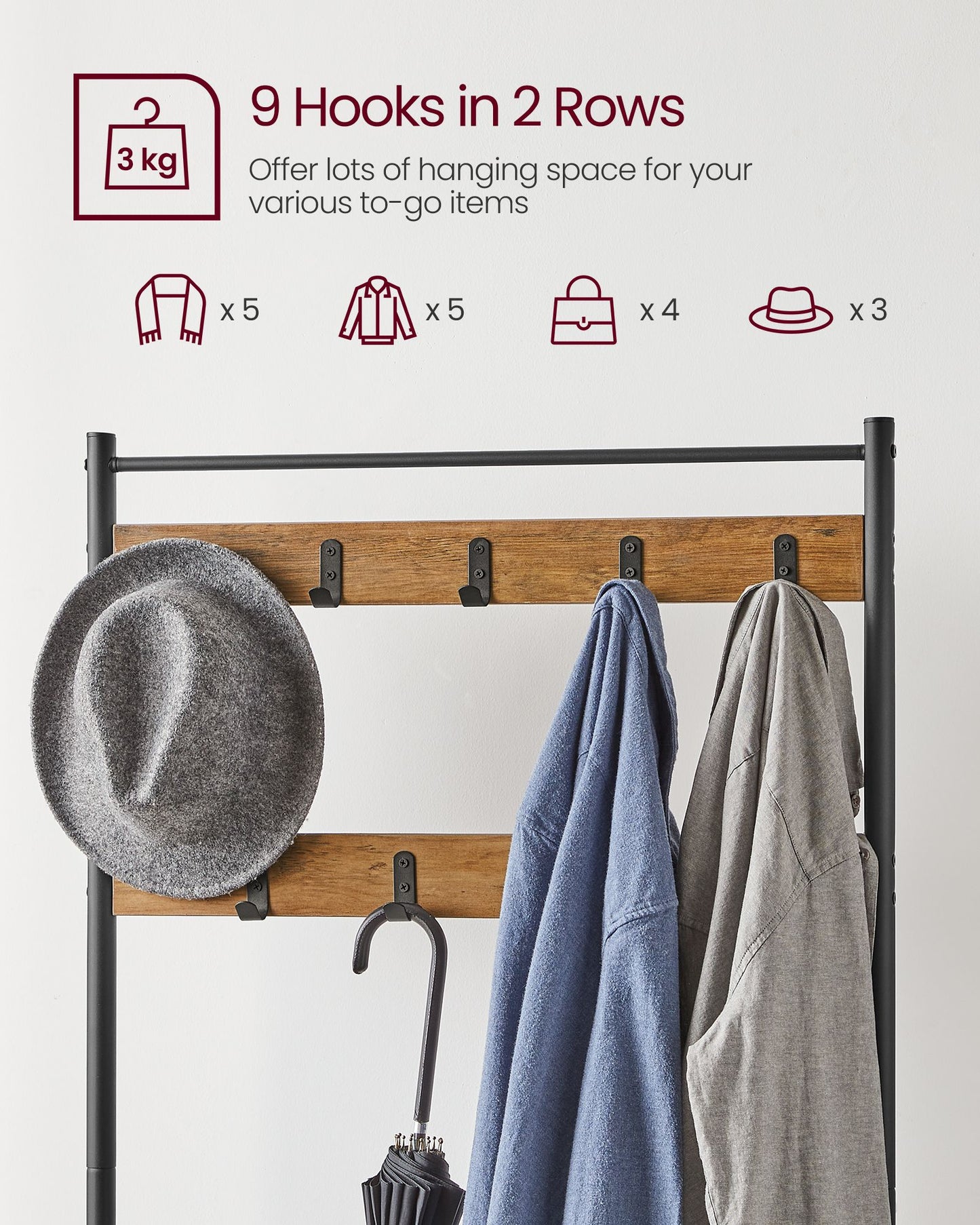 Vintage Hat Coat Stand - image 37
