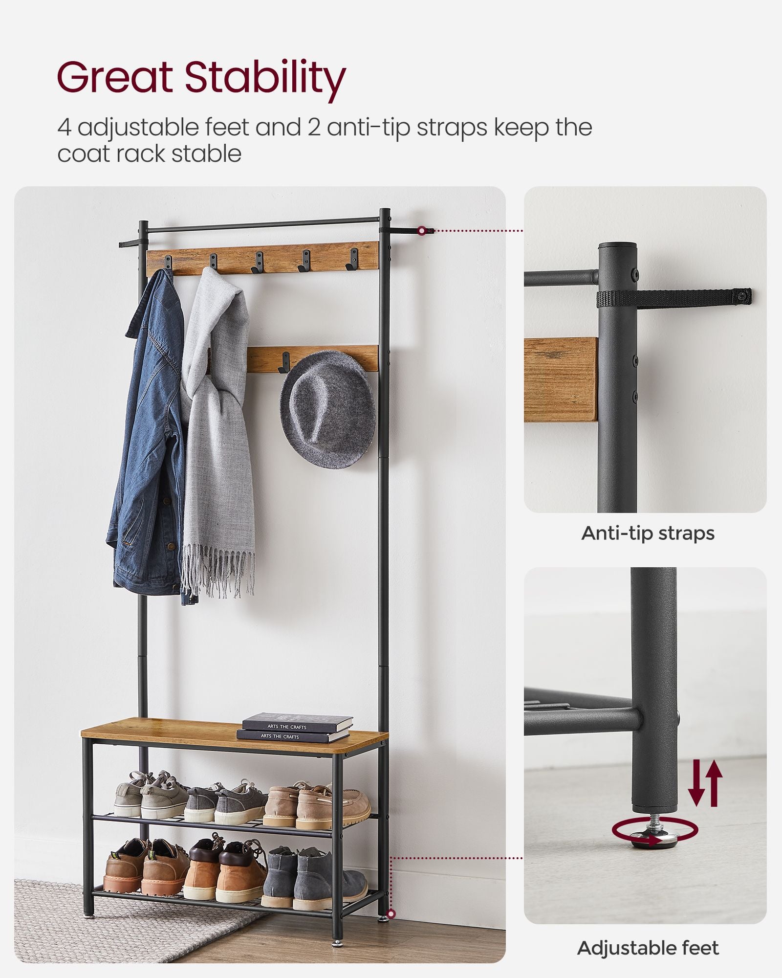 Vintage Hat Coat Stand - image 38