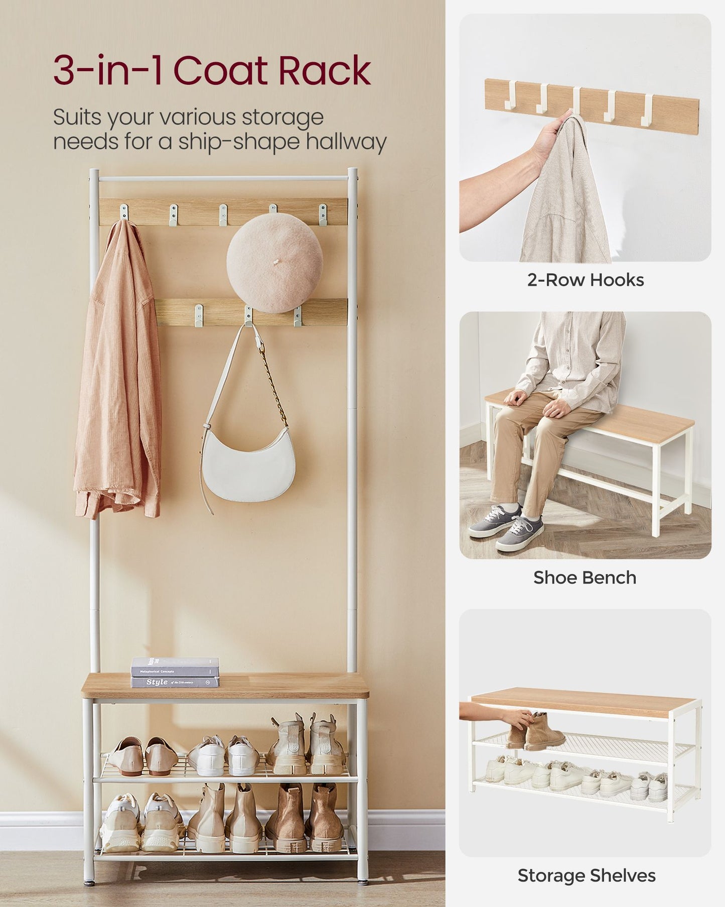 Vintage Hat Coat Stand - image 24