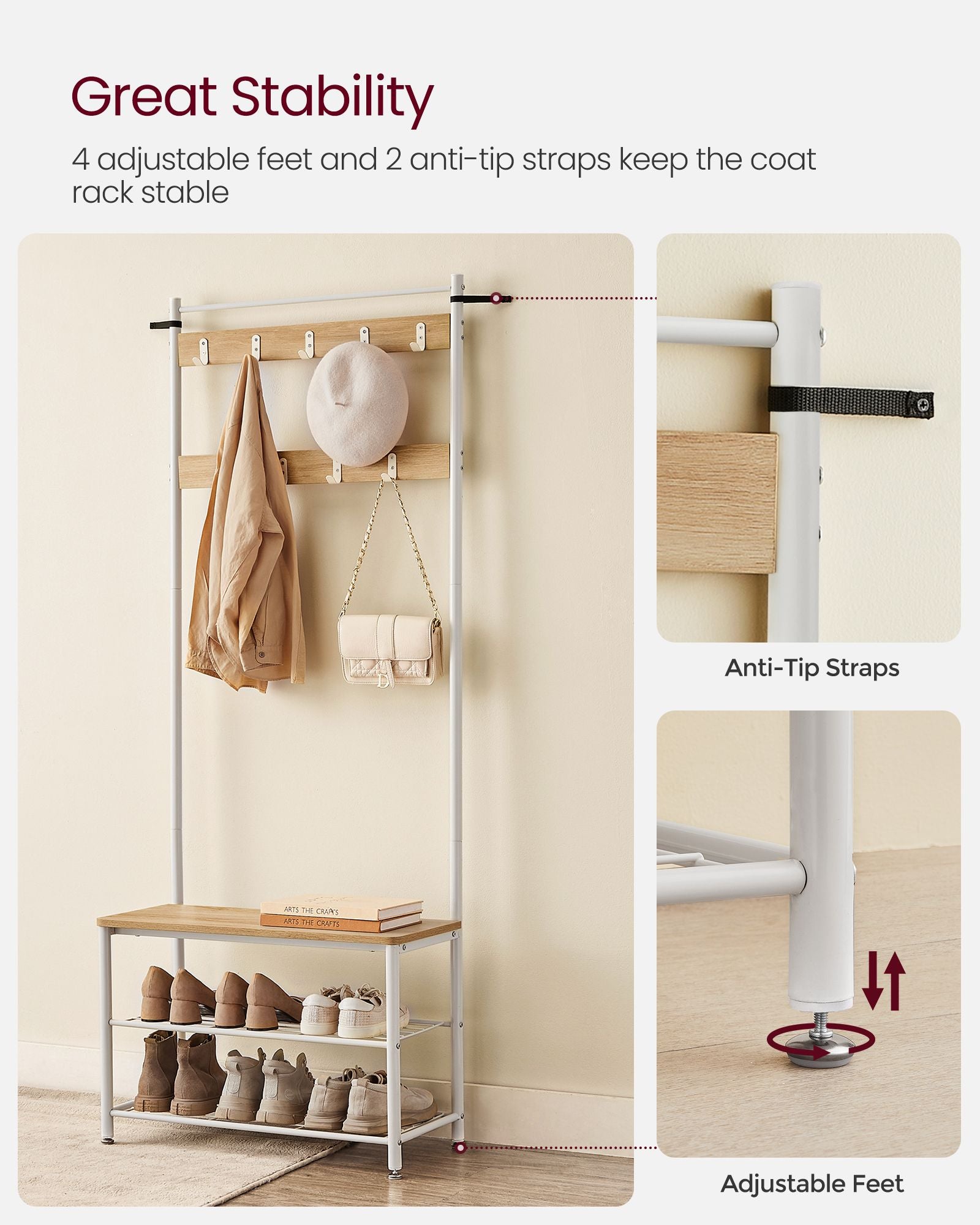 Vintage Hat Coat Stand - image 26