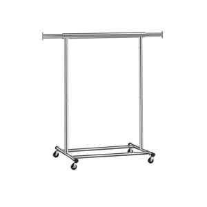 Clothes Rack with Extendable Hanging Rail