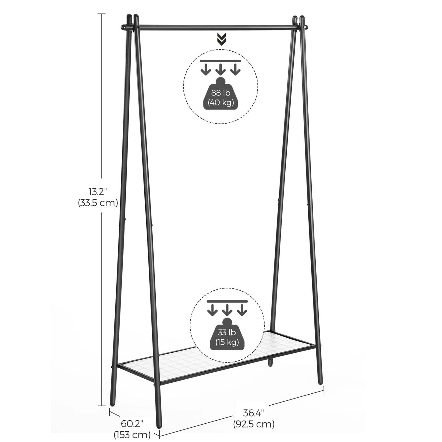 Single Rod Garment Rack - image 11