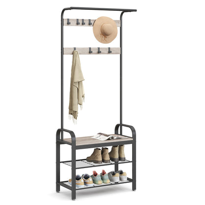 Vintage Coat Shoe Rack - image 20