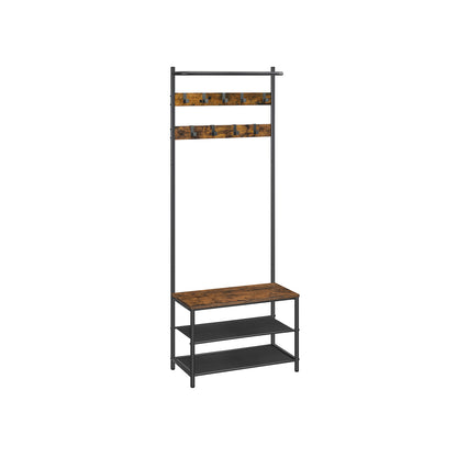 Coat Stand with Shoe Bench - image 8
