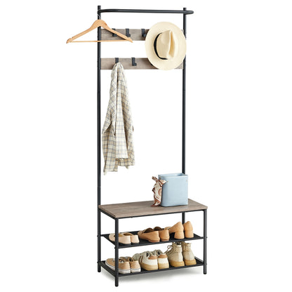 Coat Stand with Shoe Bench - image 17