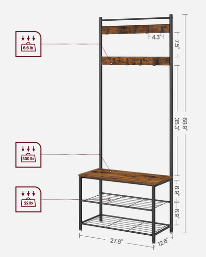DWAYNE Entryway Rack